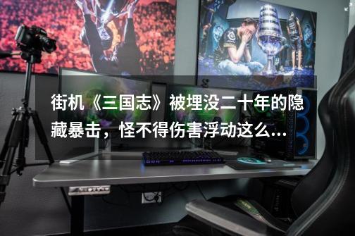 街机《三国志》被埋没二十年的隐藏暴击,怪不得伤害浮动这么大-第1张-游戏资讯-龙启网络