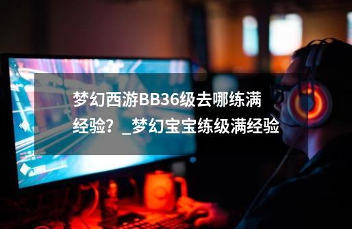 梦幻西游BB36级去哪练满经验?_梦幻宝宝练级满经验-第1张-游戏资讯-龙启网络