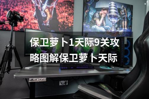 保卫萝卜1天际9关攻略图解.保卫萝卜天际-第1张-游戏资讯-龙启网络