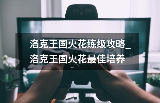 洛克王国火花练级攻略_洛克王国火花最佳培养-第1张-游戏资讯-龙启网络