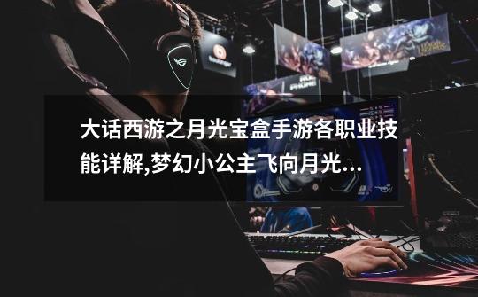 大话西游之月光宝盒手游各职业技能详解,梦幻小公主飞向月光之城-第1张-游戏资讯-龙启网络