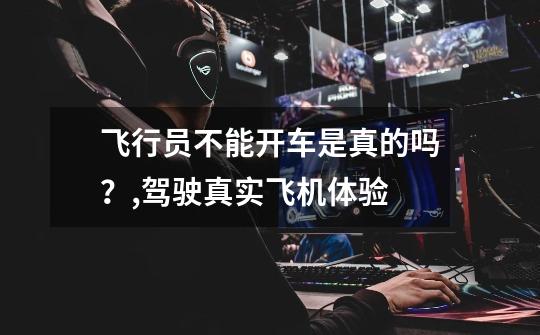 飞行员不能开车是真的吗?,驾驶真实飞机体验-第1张-游戏资讯-龙启网络