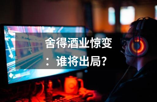 舍得酒业惊变:谁将出局?-第1张-游戏资讯-龙启网络