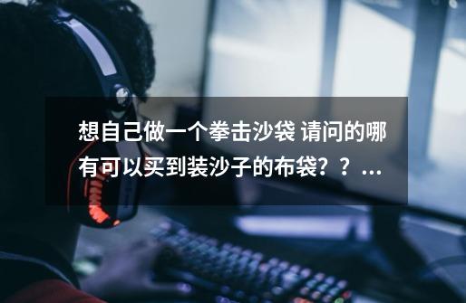想自己做一个拳击沙袋 请问的哪有可以买到装沙子的布袋???,沙袋在哪里买到-第1张-游戏资讯-龙启网络