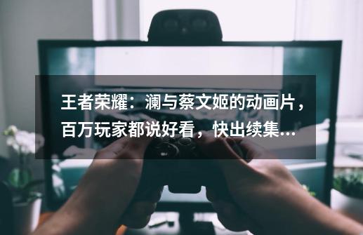 王者荣耀:澜与蔡文姬的动画片,百万玩家都说好看,快出续集吧-第1张-游戏资讯-龙启网络