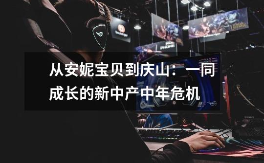 从安妮宝贝到庆山:一同成长的新中产中年危机-第1张-游戏资讯-龙启网络