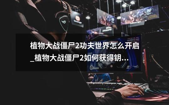 植物大战僵尸2功夫世界怎么开启_植物大战僵尸2如何获得钥匙-第1张-游戏资讯-龙启网络