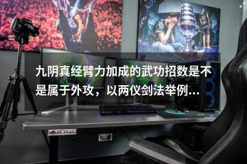 九阴真经臂力加成的武功招数是不是属于外攻,以两仪剑法举例,九阴真经技能伤害颜色-第1张-游戏资讯-龙启网络