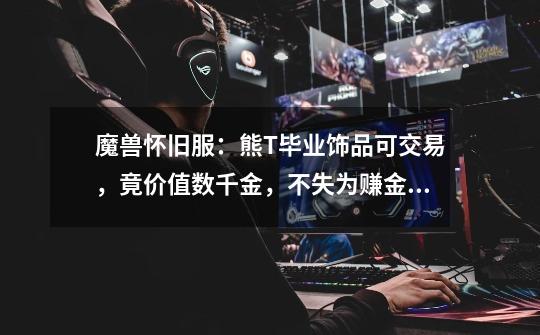 魔兽怀旧服:熊T毕业饰品可交易,竟价值数千金,不失为赚金妙招-第1张-游戏资讯-龙启网络
