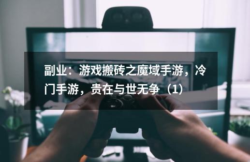 副业:游戏搬砖之魔域手游,冷门手游,贵在与世无争(1)-第1张-游戏资讯-龙启网络