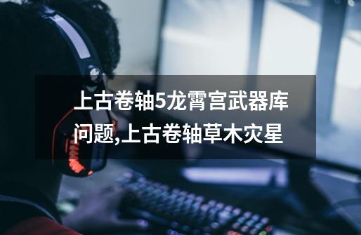 上古卷轴5龙霄宫武器库问题,上古卷轴草木灾星-第1张-游戏资讯-龙启网络