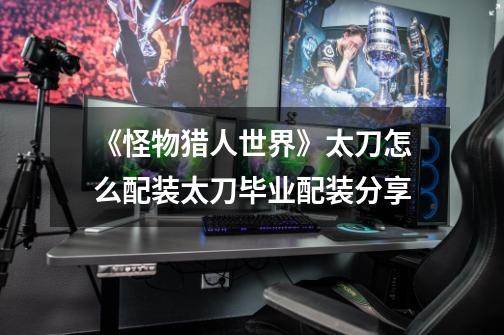《怪物猎人世界》太刀怎么配装?太刀毕业配装分享.-第1张-游戏资讯-龙启网络