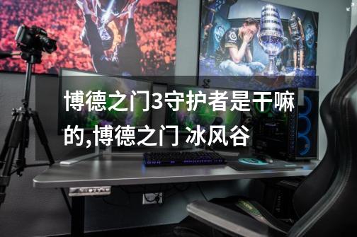 博德之门3守护者是干嘛的,博德之门 冰风谷-第1张-游戏资讯-龙启网络