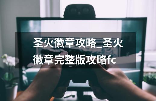 圣火徽章攻略_圣火徽章完整版攻略fc-第1张-游戏资讯-龙启网络