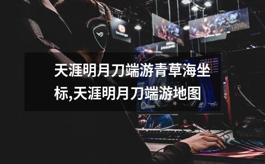 天涯明月刀端游青草海坐标,天涯明月刀端游地图-第1张-游戏资讯-龙启网络