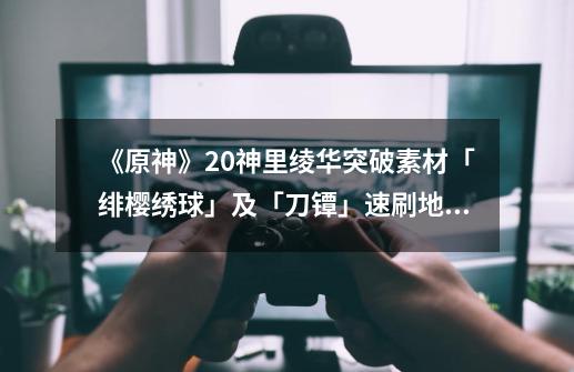 《原神》2.0神里绫华突破素材「绯樱绣球」及「刀镡」速刷地点-第1张-游戏资讯-龙启网络