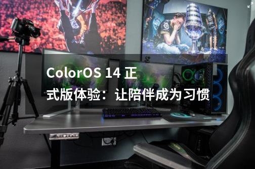 ColorOS 14 正式版体验:让陪伴成为习惯-第1张-游戏资讯-龙启网络