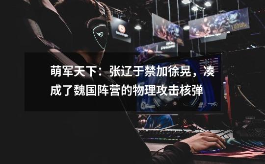 萌军天下:张辽于禁加徐晃,凑成了魏国阵营的物理攻击核弹-第1张-游戏资讯-龙启网络