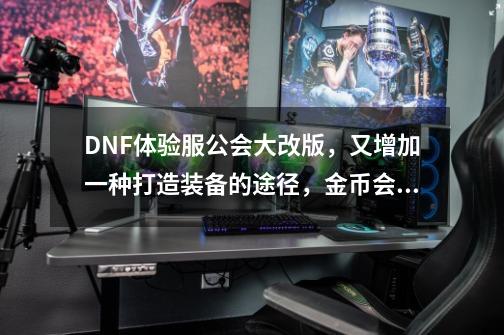 DNF体验服公会大改版,又增加一种打造装备的途径,金币会涨价吗-第1张-游戏资讯-龙启网络