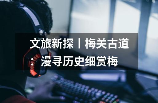 文旅新探丨梅关古道:漫寻历史细赏梅-第1张-游戏资讯-龙启网络