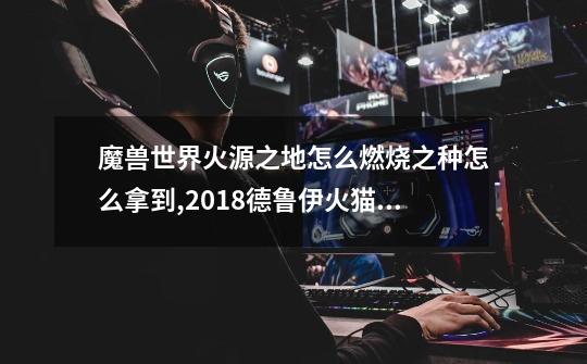 魔兽世界火源之地怎么燃烧之种怎么拿到,2018德鲁伊火猫形态怎么获得-第1张-游戏资讯-龙启网络