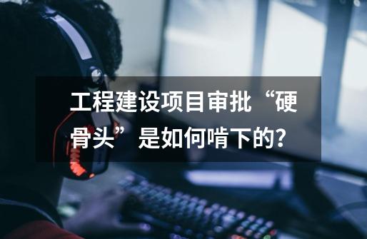 工程建设项目审批“硬骨头”是如何啃下的?-第1张-游戏资讯-龙启网络