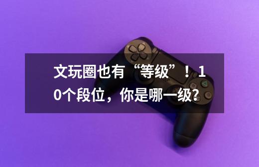 文玩圈也有“等级”!10个段位,你是哪一级?-第1张-游戏资讯-龙启网络