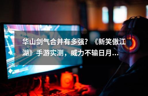 华山剑气合并有多强?《新笑傲江湖》手游实测,威力不输日月武当-第1张-游戏资讯-龙启网络