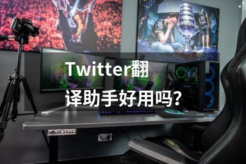 Twitter翻译助手好用吗?-第1张-游戏资讯-龙启网络