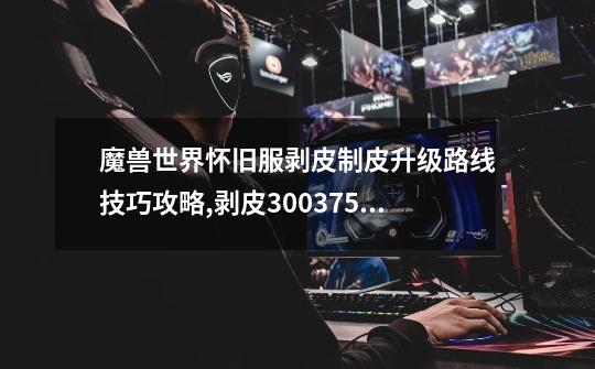 魔兽世界怀旧服剥皮制皮升级路线技巧攻略,剥皮300375攻略-第1张-游戏资讯-龙启网络