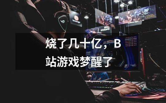 烧了几十亿,B站游戏梦醒了-第1张-游戏资讯-龙启网络